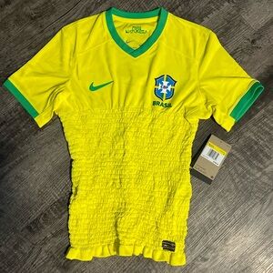 Reworked Brazil soccer jersey